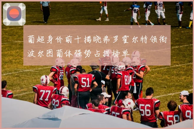 葡超身价前十揭晓弗罗霍尔特领衔波尔图葡体强势占据榜单