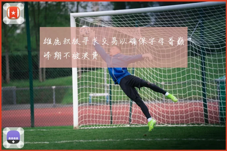 雄鹿积极寻求交易以确保字母哥巅峰期不被浪费